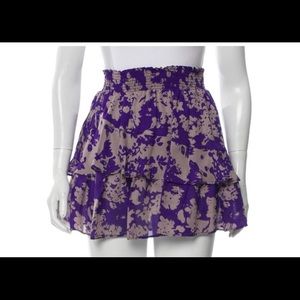 Ramy Brook Floral Mini Skirt